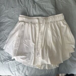 Elegant White Women's Skorts